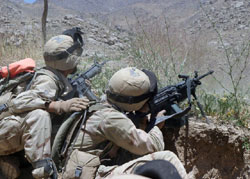 A historical photo of the 22nd MEU